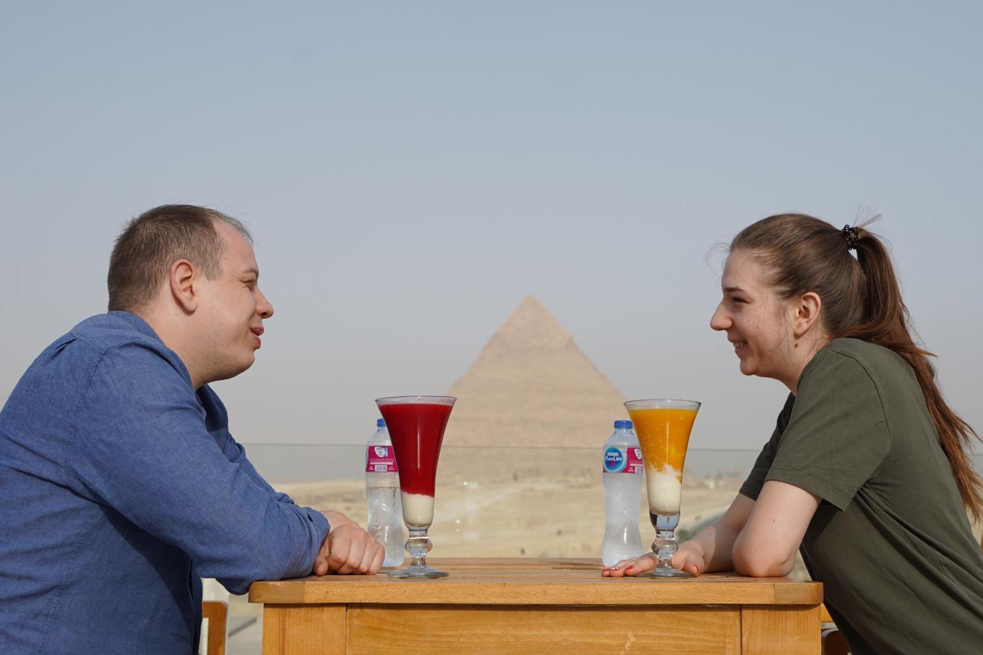 Hayat Pyramids View